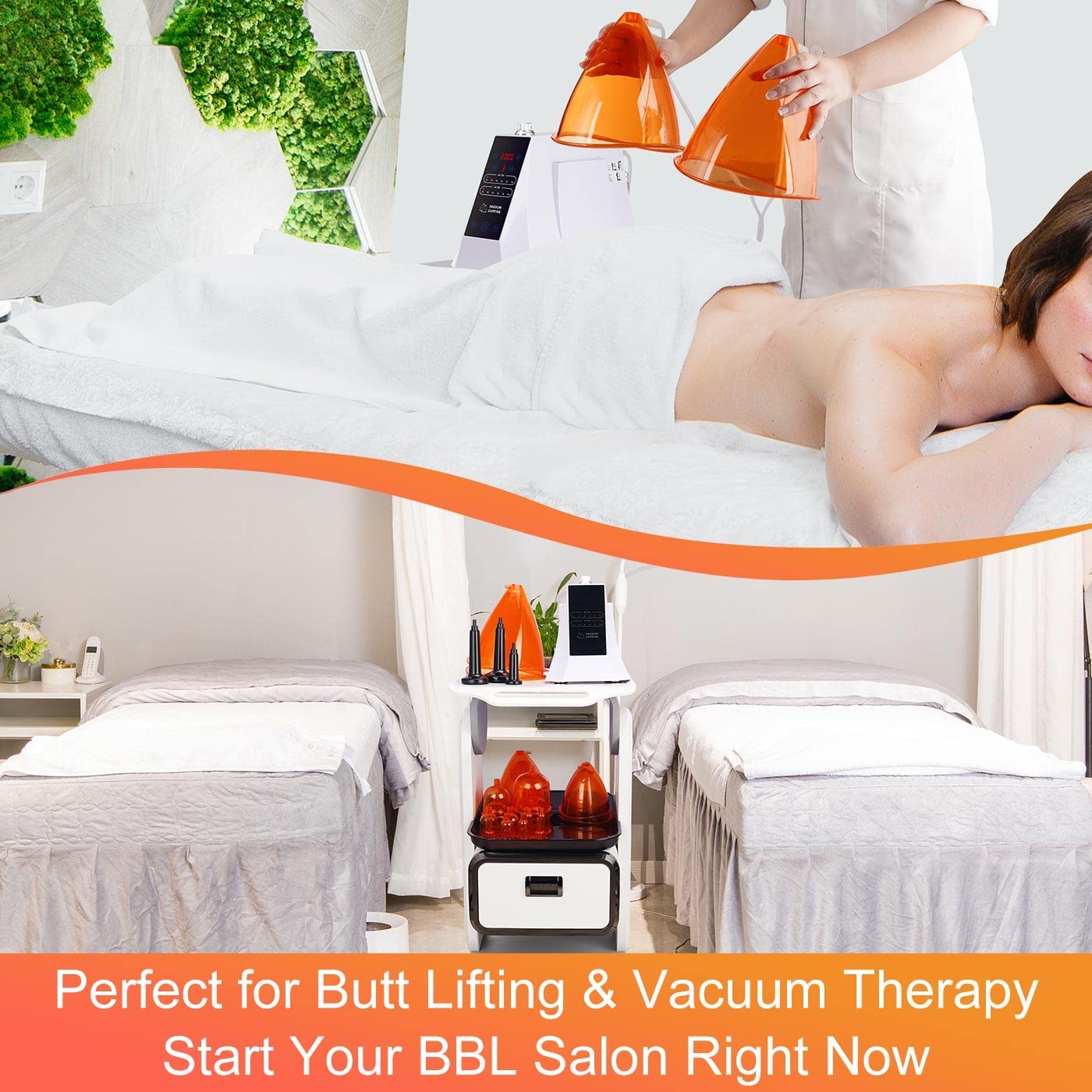 Vacuum Therapy Butt Lifting Machine Spa Use