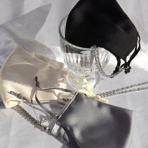 Grade 6A 100% silk face mask