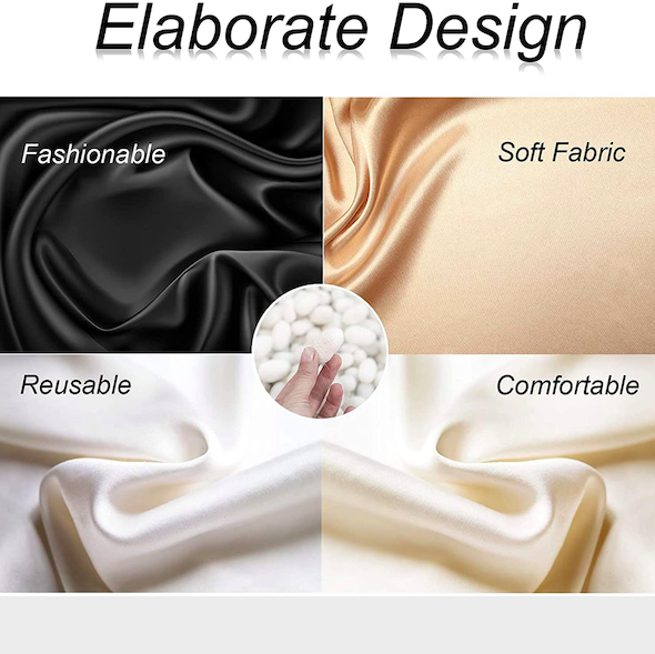 100% silk face mask