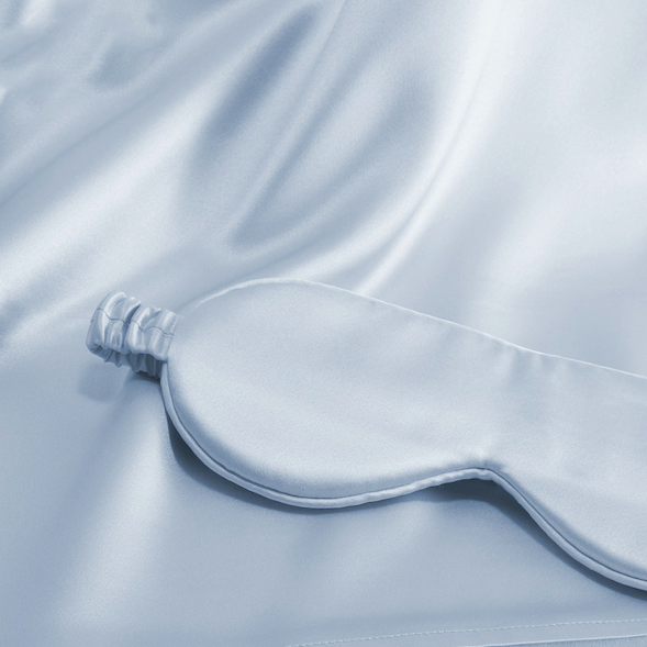 Pure Silk Eye Mask Travel Glasses