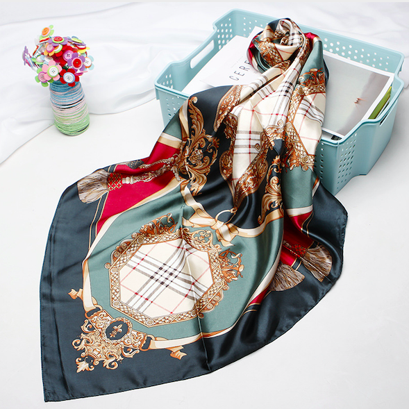 Grade 6A 100% silk scarf