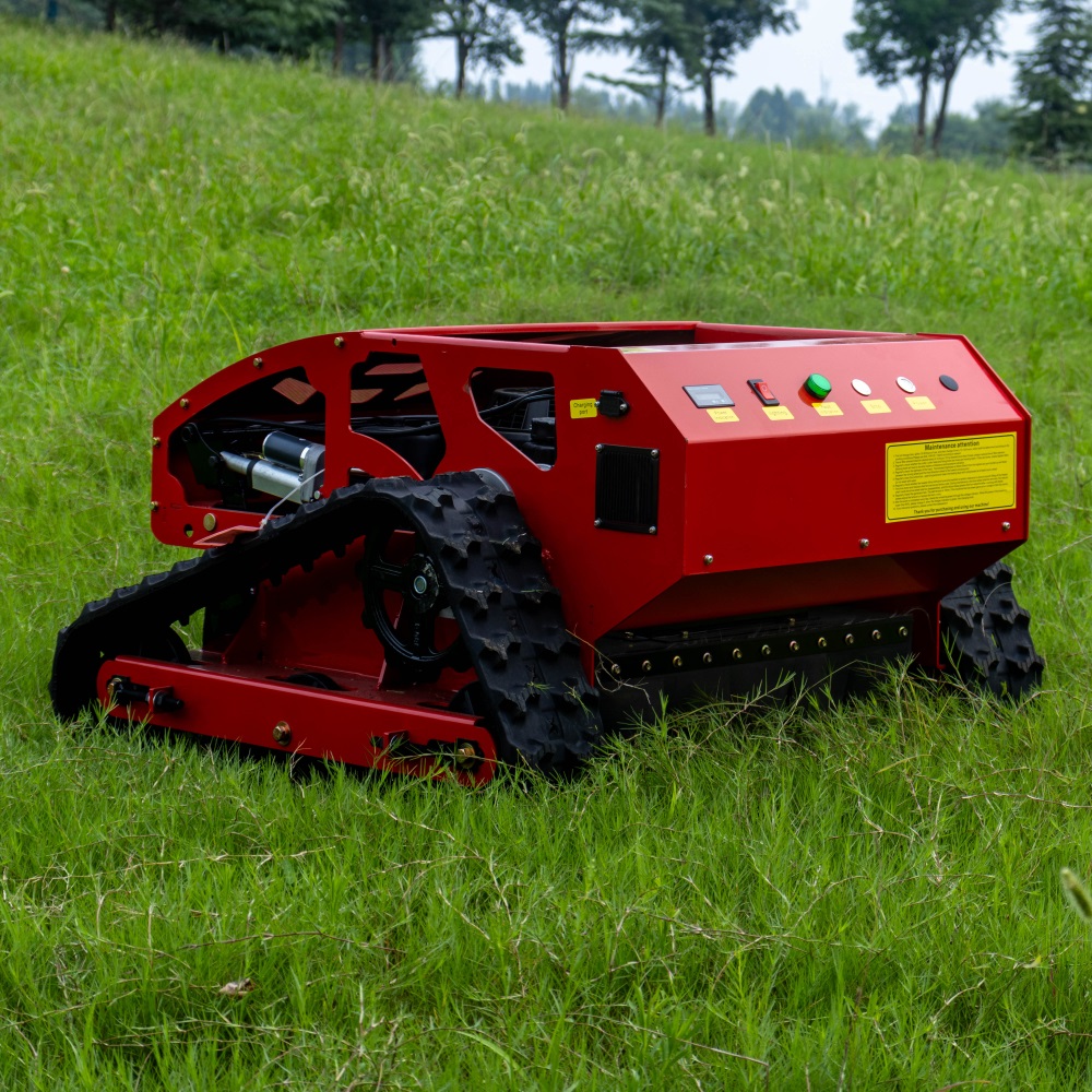HT-750 Remote Control Crawler Lawn Mower | 2000㎡/H, 360° Turn | Hightop