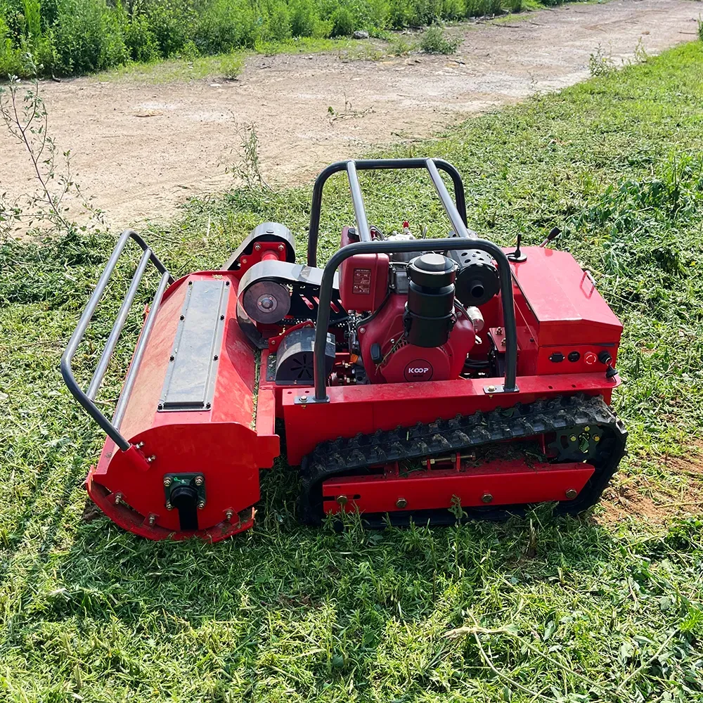 HTM80A Remote Control Lawn Mower for Grass and Weed Cutting