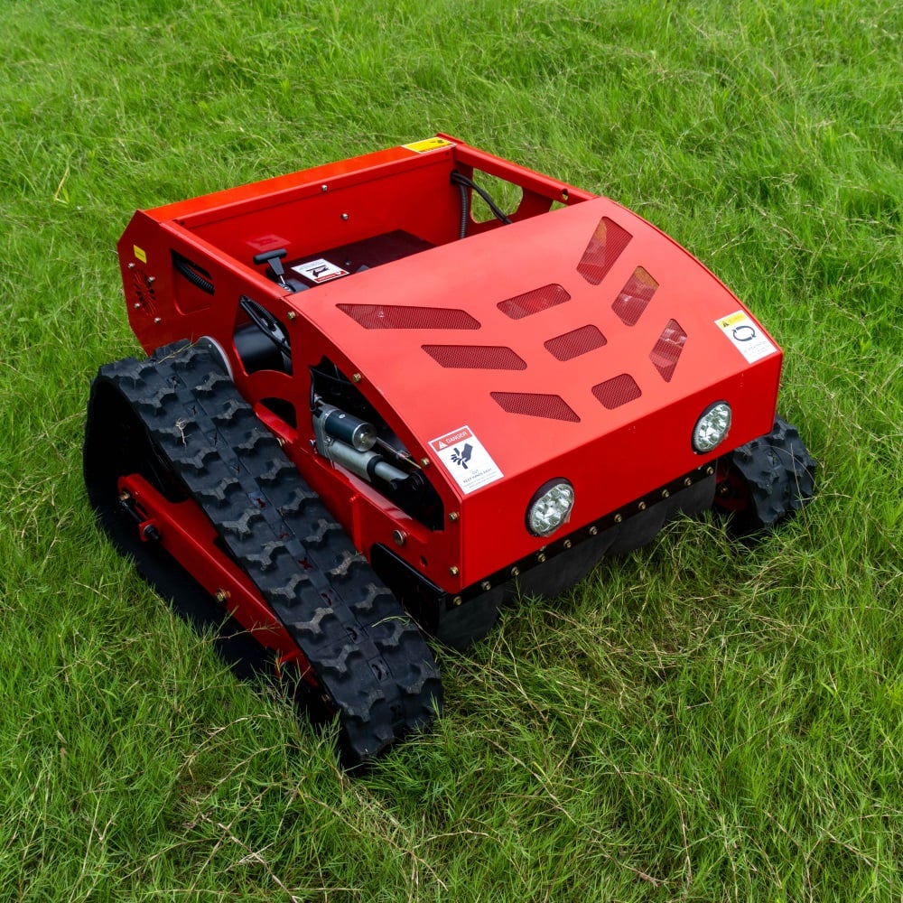HT-750 Remote Control Crawler Lawn Mower | 2000㎡/H, 360° Turn | Hightop