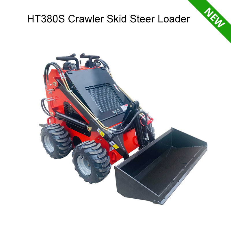 HT-380S Mini Skid Steer Loader for Sale | Compact Track Loader