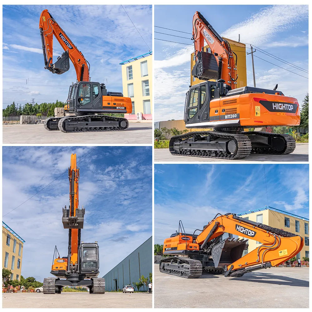 HT260 Crawler Excavator — Cummins Power & Kawasaki Hydraulics，Factory-Direct