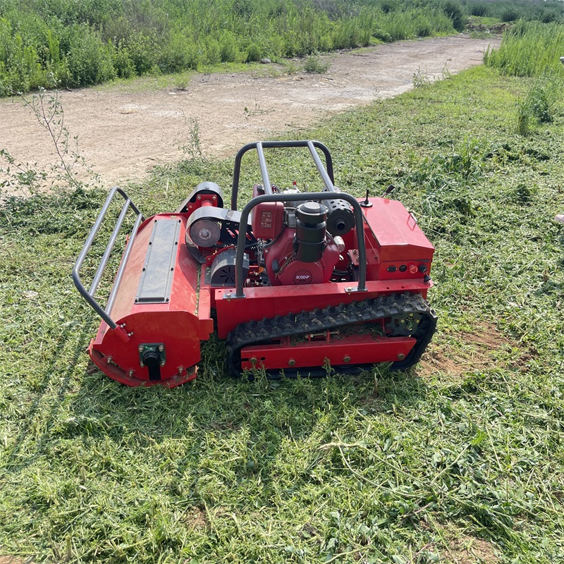 HT-120A crawler remote control lawn mower