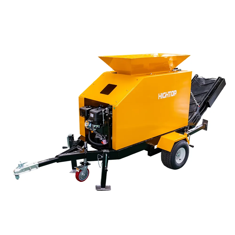 HTJC135 Mobile Trailer Crusher