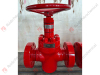 Manual plate gate valve