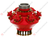 What is the function of wellhead casing head