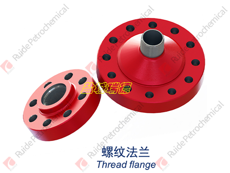 Thread flange