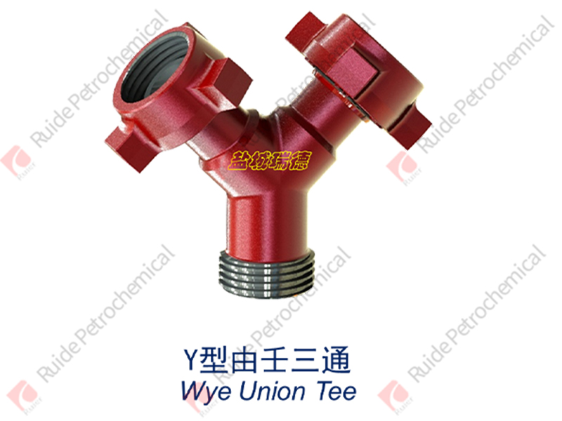 Wye union tee