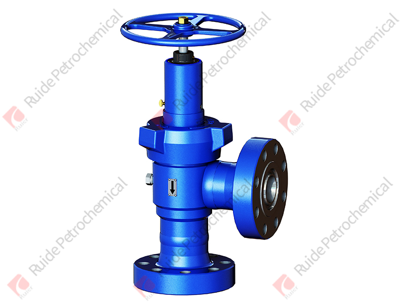 H2 needle choke valve