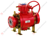 High pressure ball valve