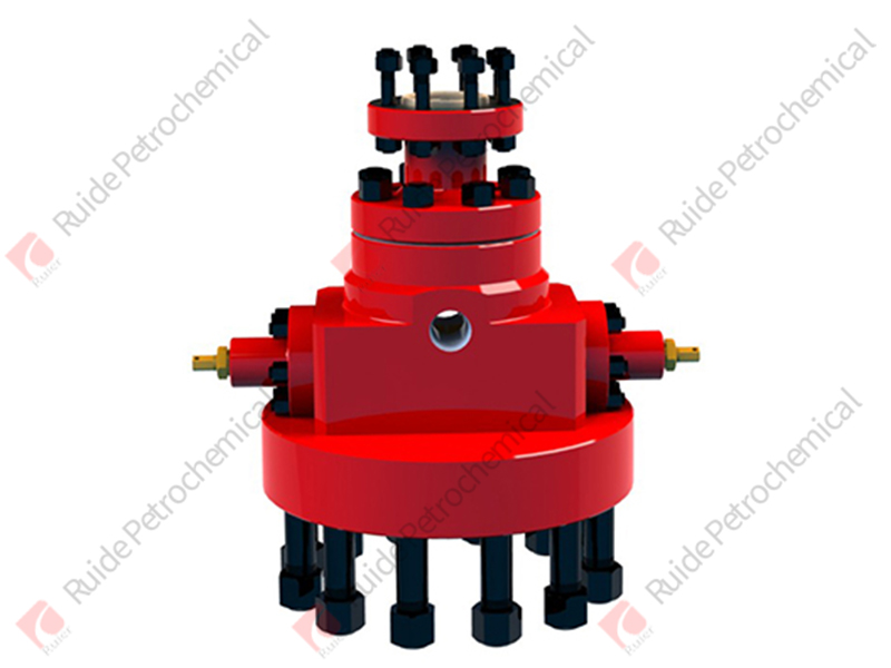 Sucker rod BOP (compound pumping wellhead)