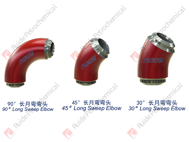 Long sweep elbow
