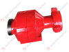 Straight baffle check valve