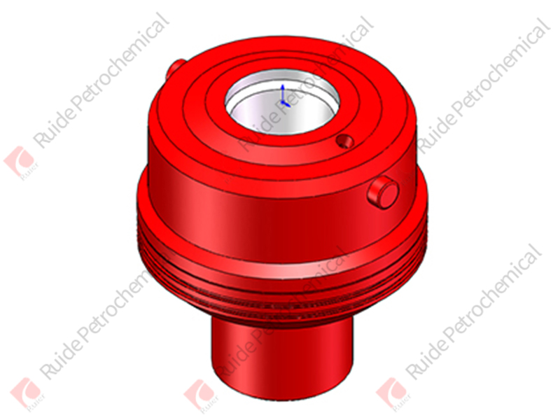 Feeding and taking out tools for pressure test plug and wear sleeve ...