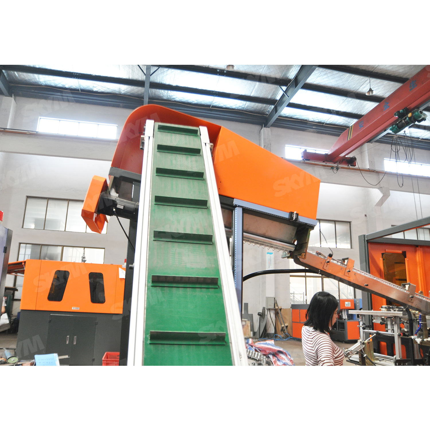 SKY-2000 Automatic PET Bottle Blow Molding Machine