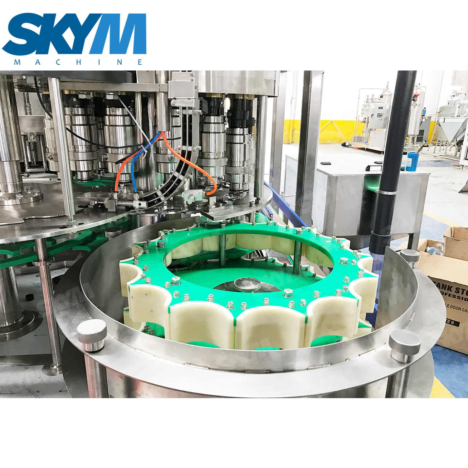 Plastic Bottle Carbonated Soft Drinks Bottling Machine