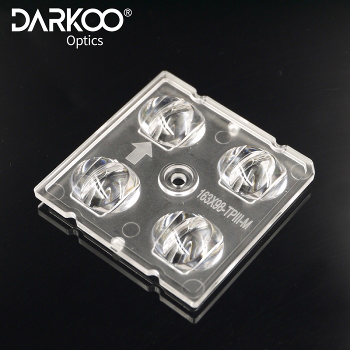 Outdoor lighting lens 5050 PCUV streetlight lenses led chip lens