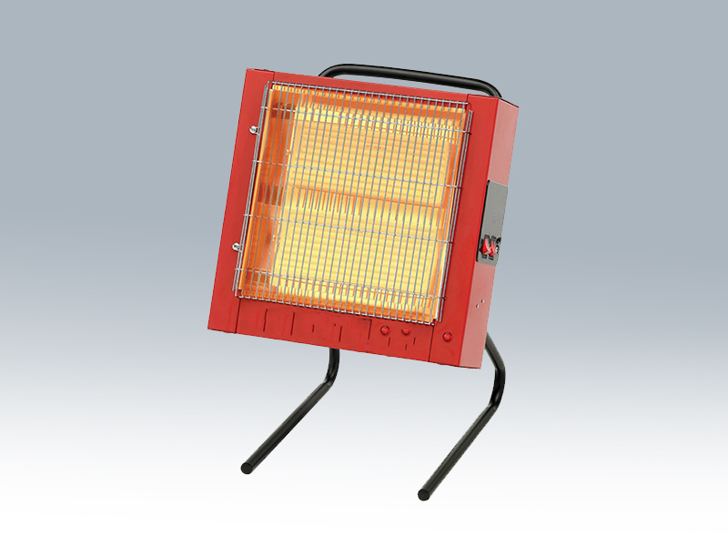 Ceramic heater supplied with cable and 3-pin plug 1.2/2.8kW 110V/220V~50Hz