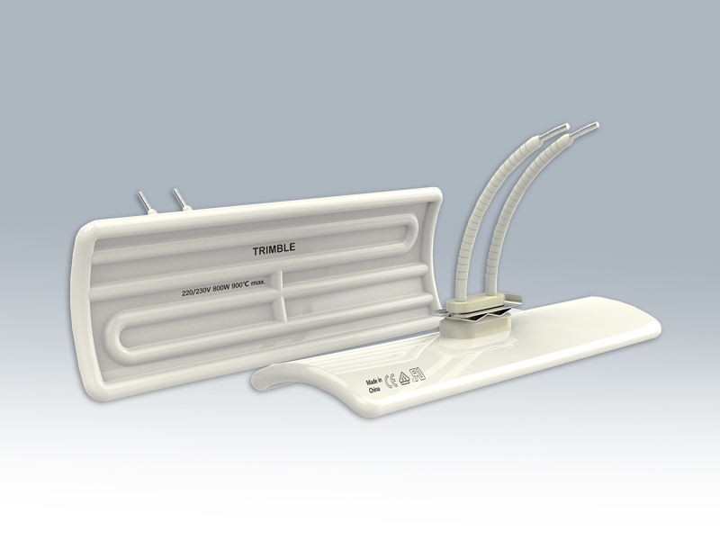Special arc infrared heating element Model：TB-CF/5