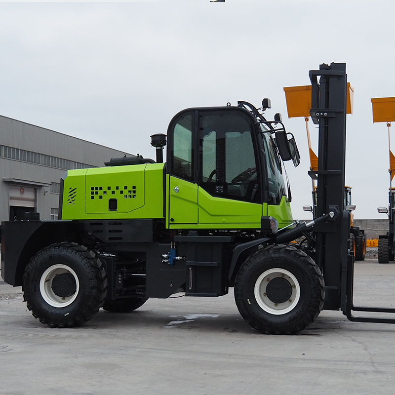 T35A rear steering off-road forklift