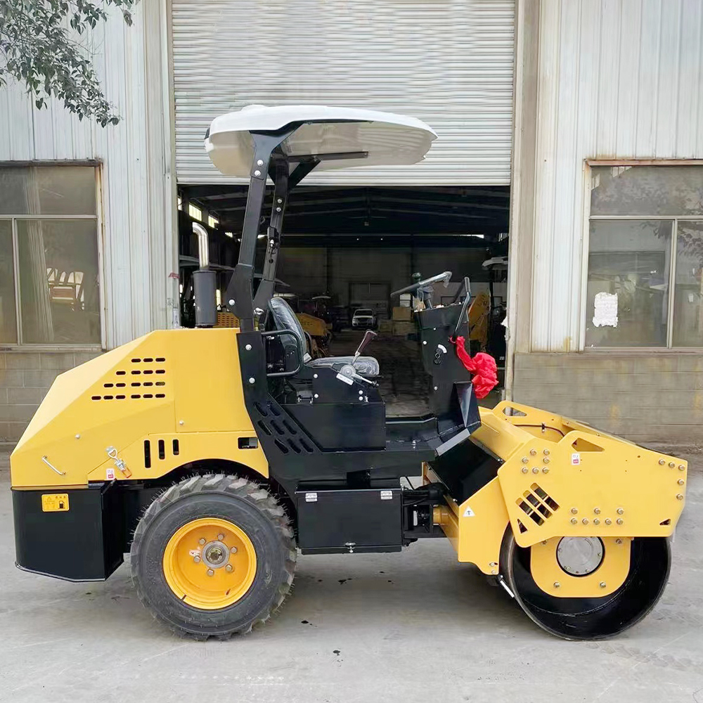 LX-3.5T Front Steel Wheel & Rear Rubber Tyre Road Roller