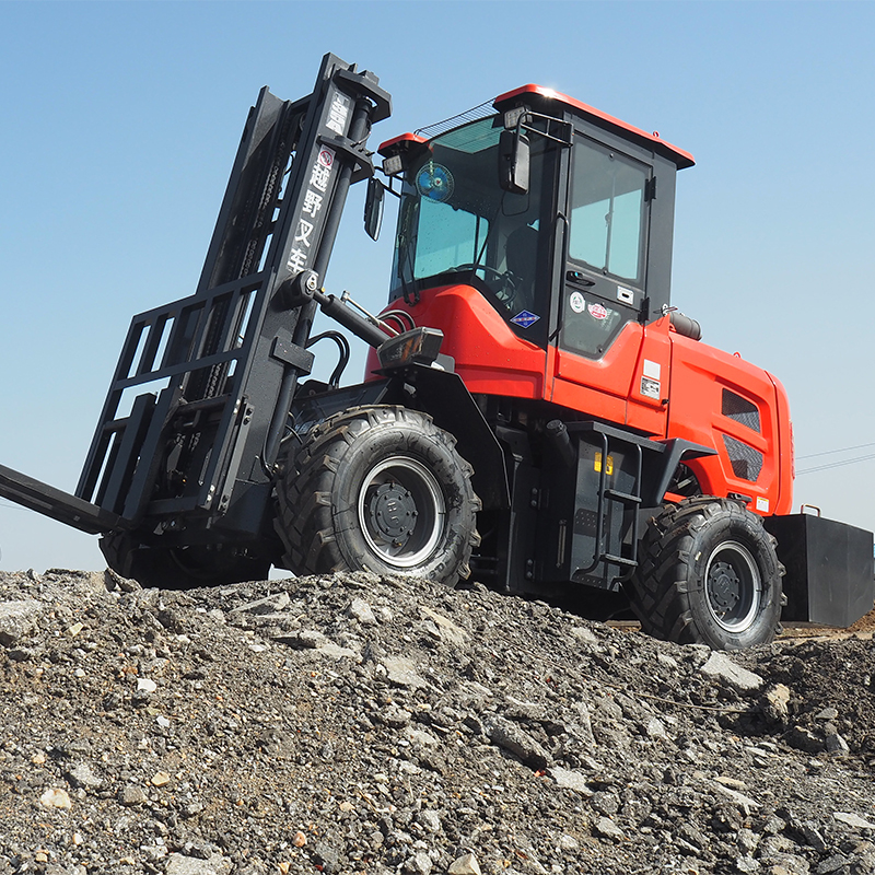 T35A standard axle off-road forklift