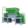 Double single shaft shredder machine