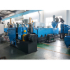 Vertical force feeder recycling pelletizing line