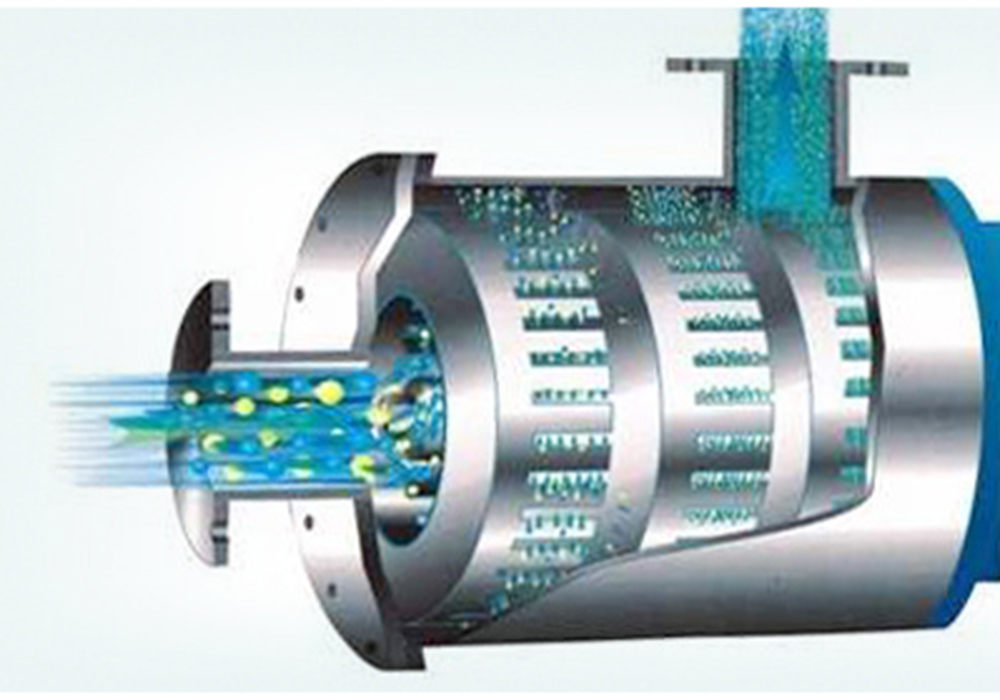 Three-stage Emulsion Pump