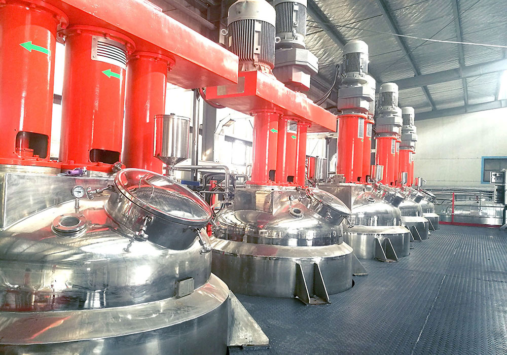 Resin/Auxiliaries Complete Production Line