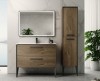 Floor Mounted Wooden Modern Bathroom Vanity Furniture
