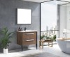 Framed Mirror Melamine Wooden Bathroom Furniture Set