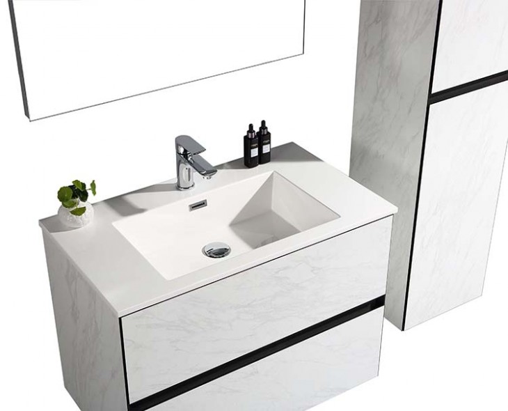 New Modern Bathroom Sink Cabinet Wall Vanity
