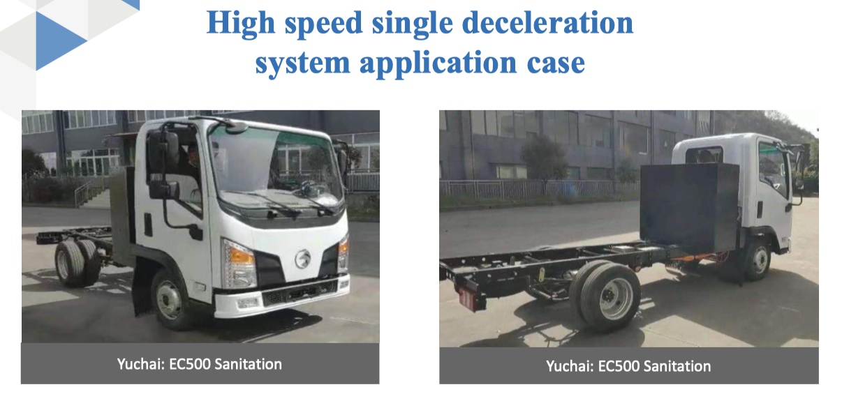 60/100kw High Speed Truck Motor 3-in-1 Assembly with Controller and Gearbox