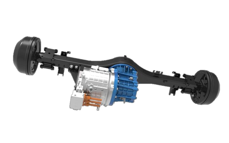 110kw 120kw Electric 3.5T Light Truck Integrated Differential Rear Axle