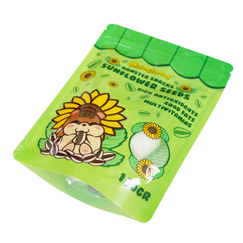 150g sunflower seeds packaging bags with transparent windo