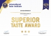Our company was awarded the “Superior TasteAward”  three stars by International Taste Institute