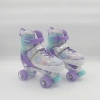 Stitching Shell Adjustable Soft Boot Roller Skate QSB-25ELS04