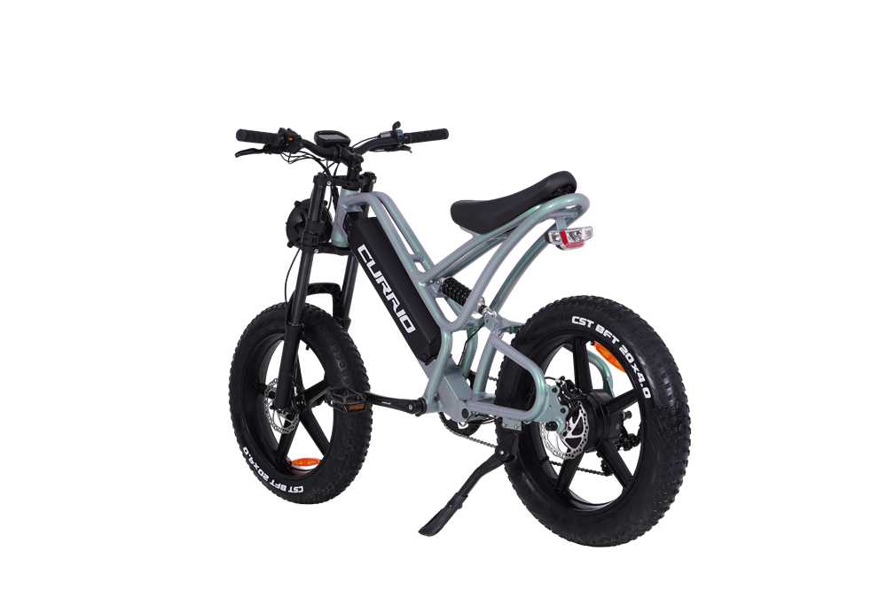 SUB6-Soft tail fat tire leisure ebike with comfortable seat and turning signal