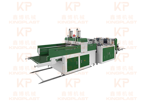 Middle Speed Automatic Plastic T Shirt Bag Making Machine (150-200pcs/min*2)