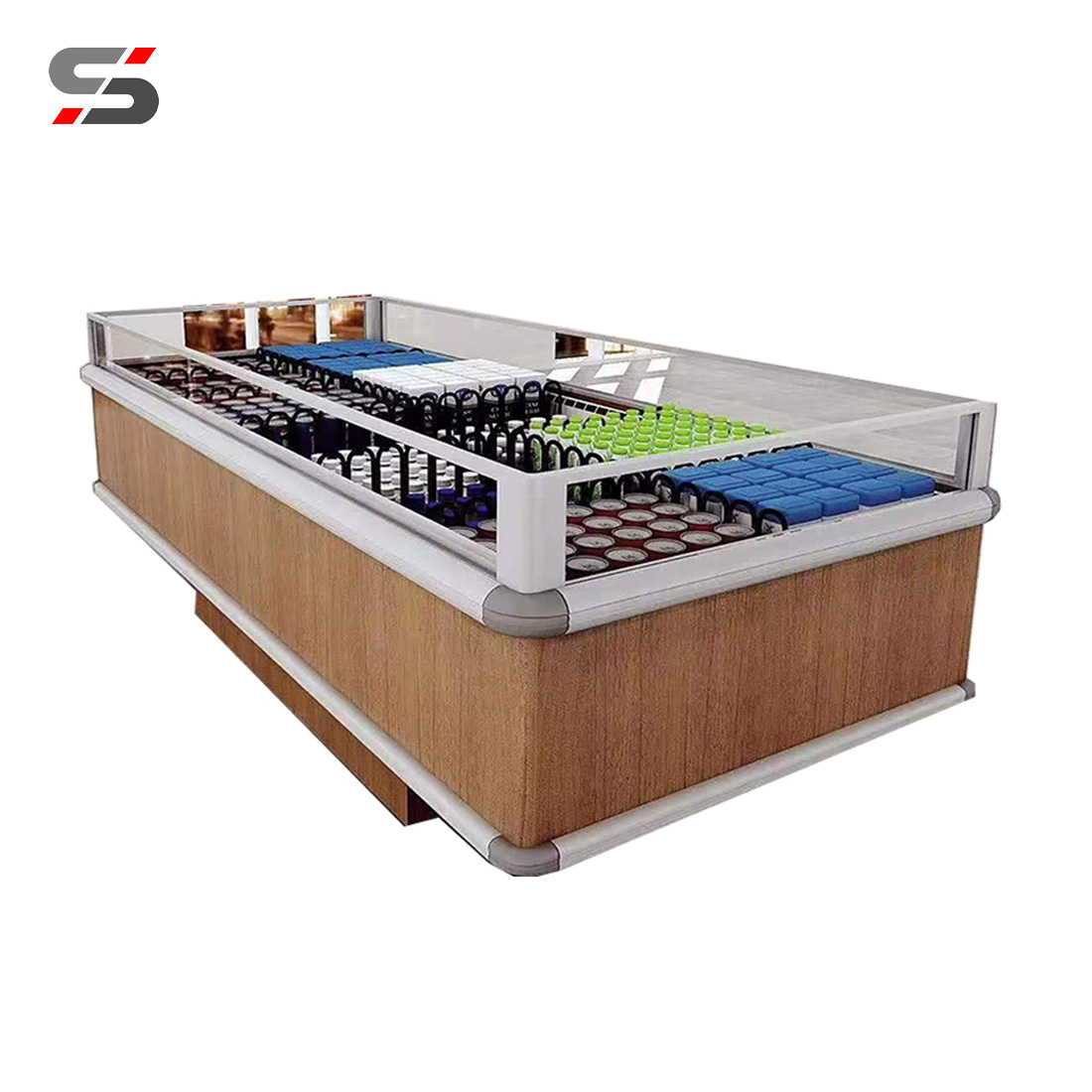 Glass Island Freezer （Plug In）