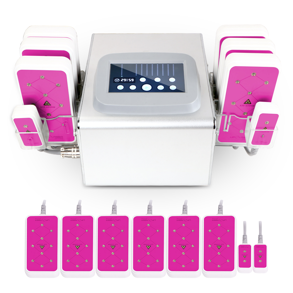 8 Pads 5MW Laser Lipo Body Sculpting Machine