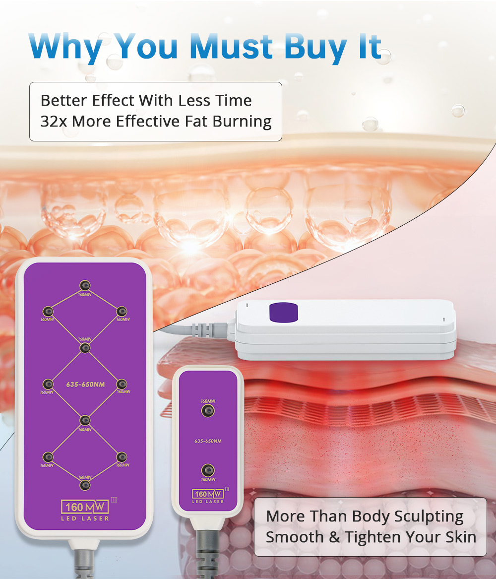 160MW Laser Lipo 16 Pads Body Sculpting Machine