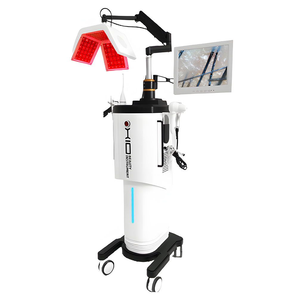 Professional 650nm Diode Laser Red Light Therapy Hair Growth Machine