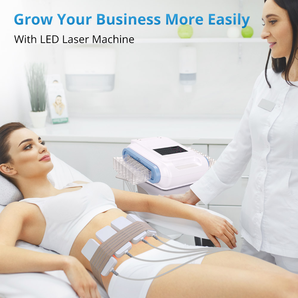 16 Pads 160MW Laser Lipo Body Contouring Machine