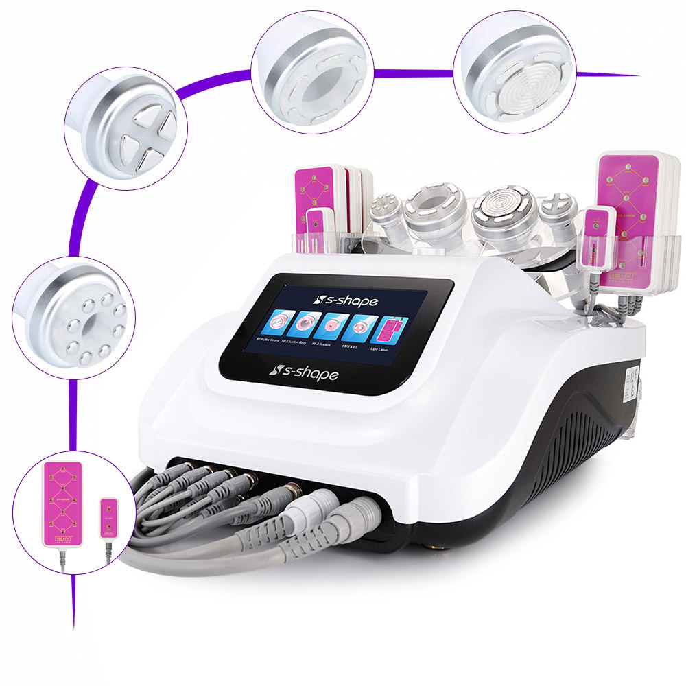 S Shape Cavitation 160MW Laser Lipo Body Contouring Machine